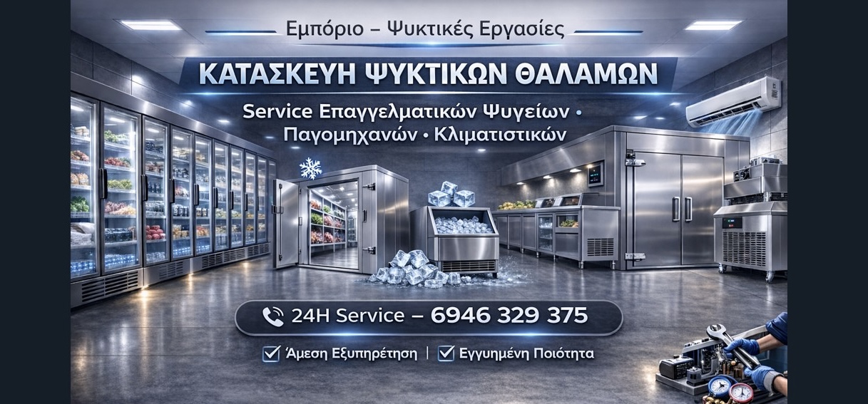 Κατασκευή Ψυκτικών Θαλάμων Κατασκευή Ψυκτικών Θαλάμων